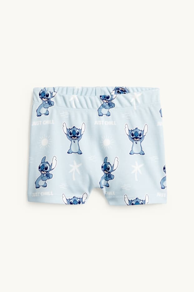Baby: jongens - Lilo & Stitch - babypyjama - 2-delig - wit