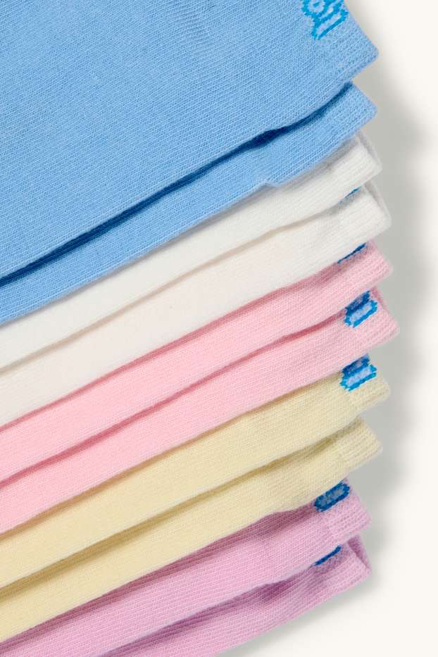 Copii - Fete - Multipack 5 perechi - Cinnamoroll - șosete sub gleznă cu motive - multicolor