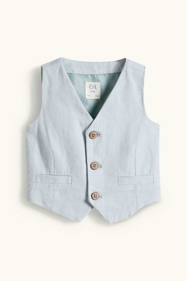 Nadó nen - Conjunt per a nadó - 4 peces - de festa - blanc