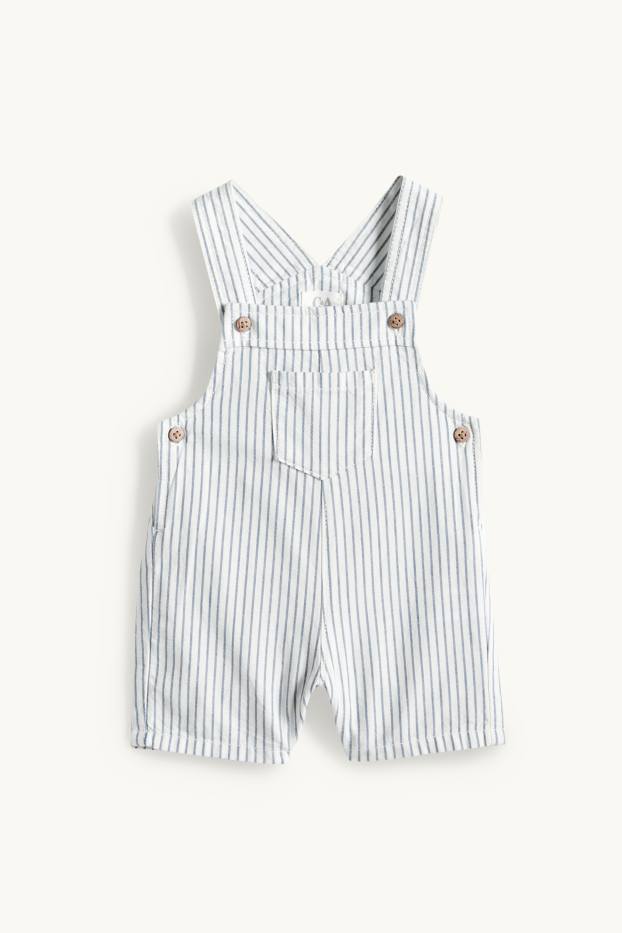 Baby Jungen - Baby-Outfit - 2 teilig - weiss