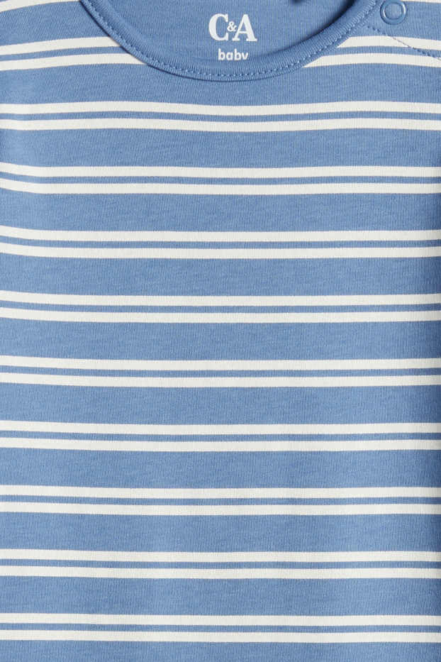 Nadó nen - Paquet de 3 - foca i balena - pijama per a nadó - blau/blanc