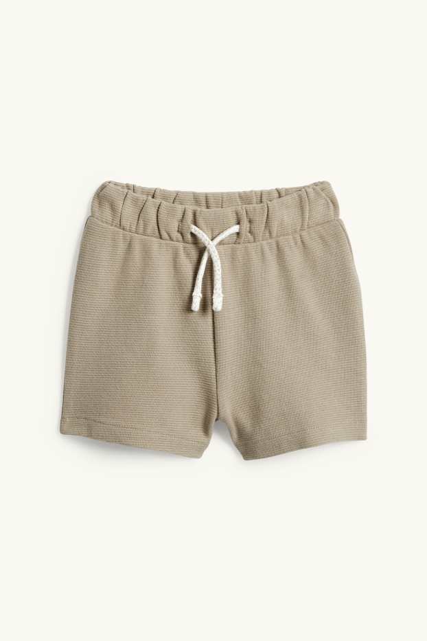 Baby Buben - Wildtiere - Baby-Crochet-Outfit - 2 teilig - mintgrün