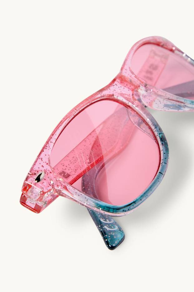 Copii - Fete - Lilo & Stitch - ochelari de soare - roz / albastru deschis