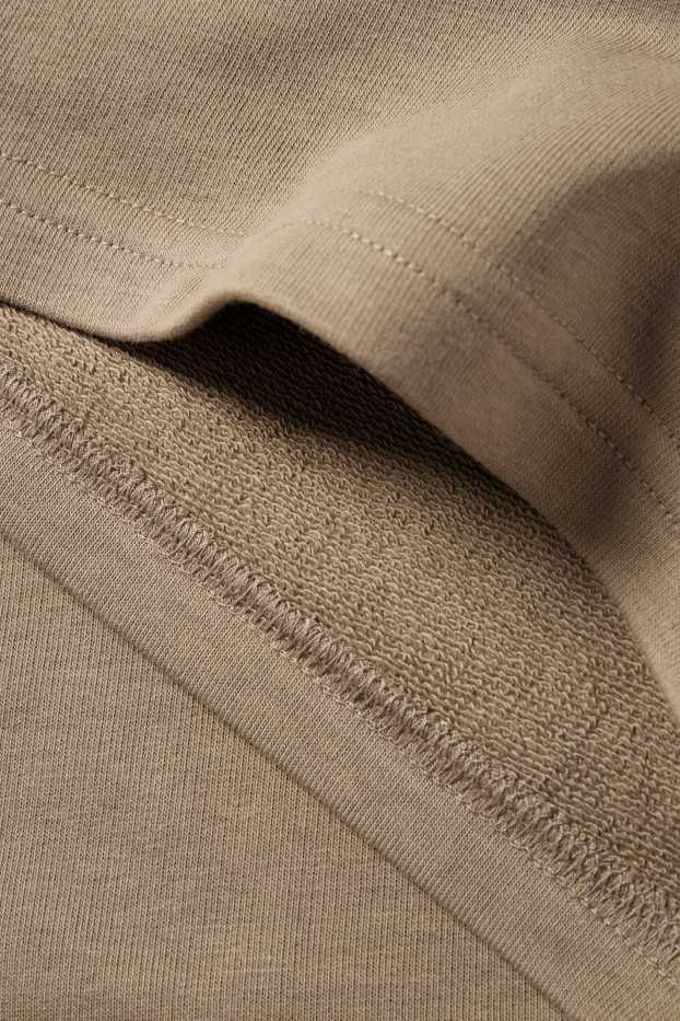 Uomo - Shorts di felpa - marrone chiaro