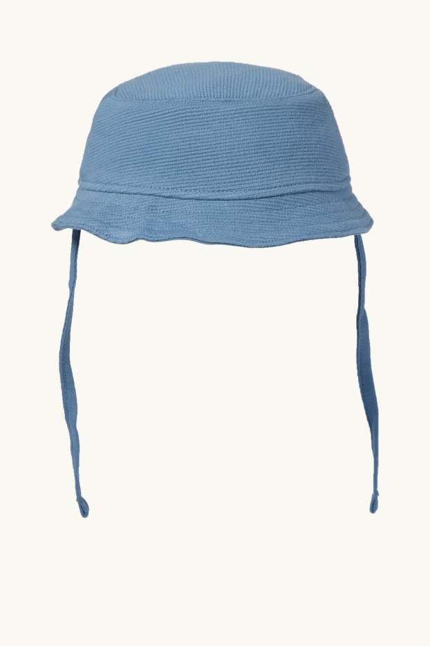 Miminka - chlapci - Lev a žirafa - outfit pro miminka - 3dílný - modrá/krémová