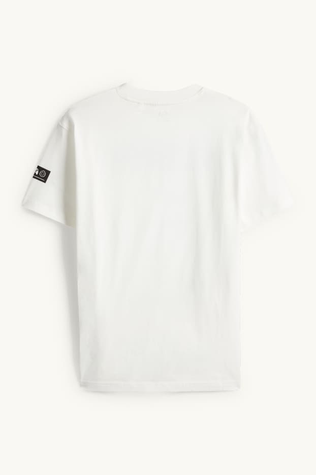 Kinderen: jongens - Gaming controller - T-shirt - wit