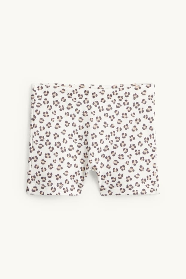 Baby Girls - Bow - baby pyjamas - 2 piece - brown / cremewhite