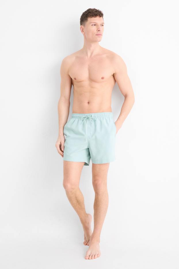 Hommes - Short de bain - turquoise clair