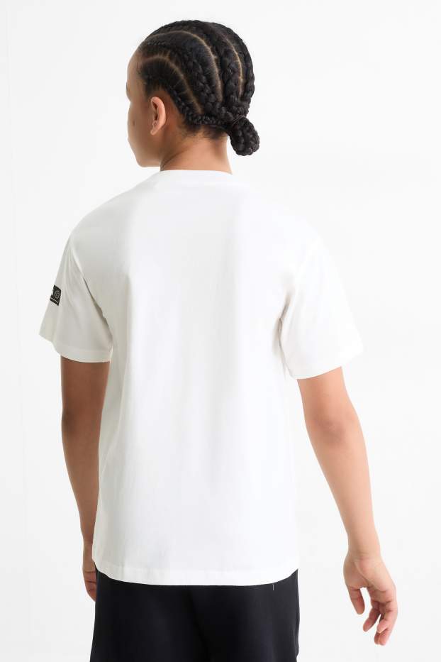 Kinderen: jongens - Gaming controller - T-shirt - wit