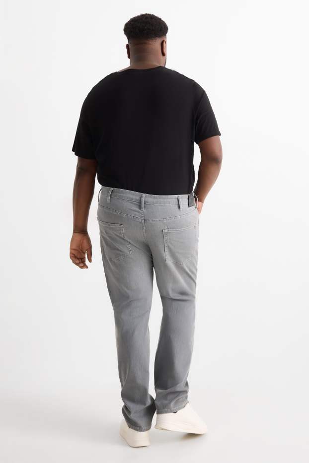 Bărbați - Straight jeans - gri