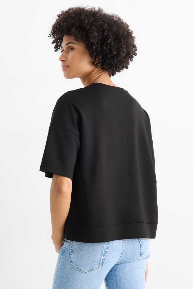 Damen - Sweatshirt - schwarz