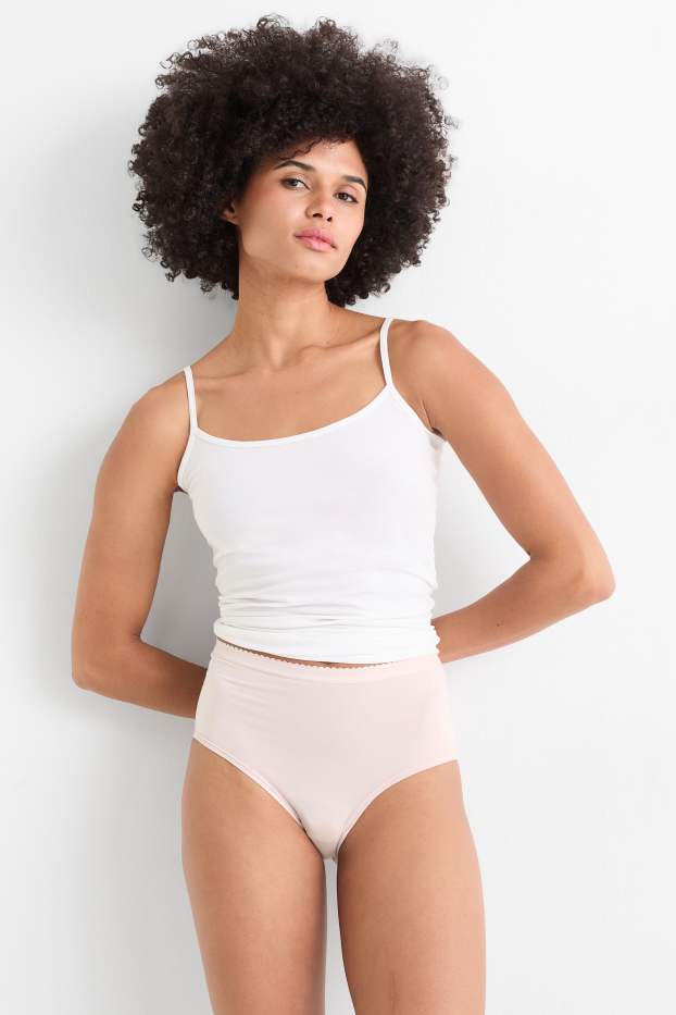 Donna - Confezione da 3 - slip - rosa