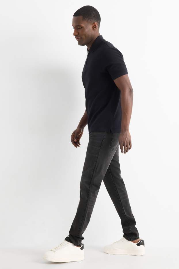 Mężczyźni - Skinny jeans - czarny