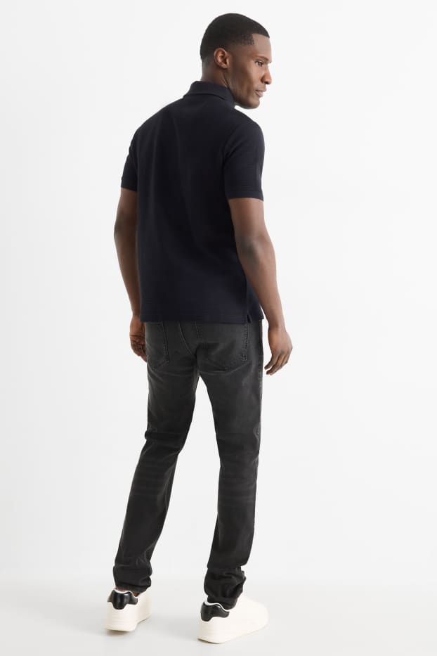 Mężczyźni - Skinny jeans - czarny