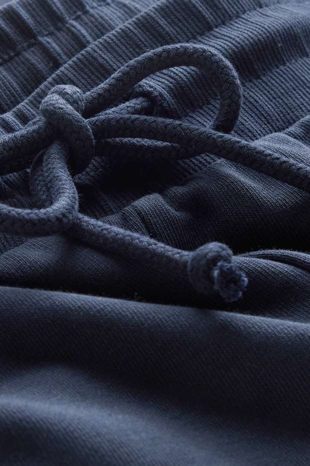 Donna - Shorts di felpa - blu scuro