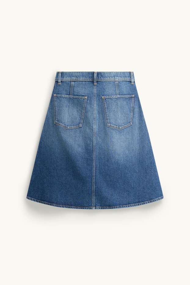 Dames - Spijkerrok - blauw