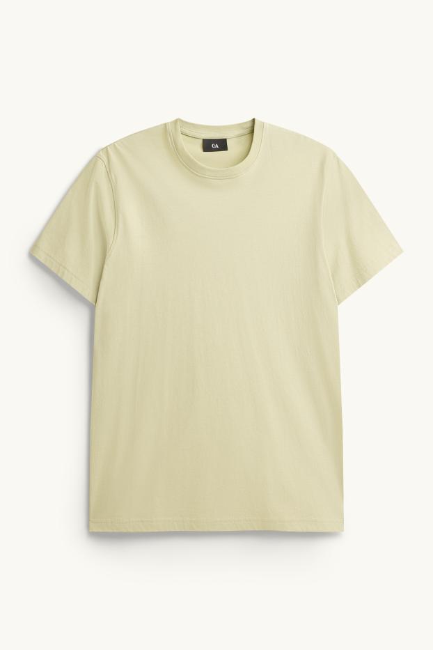 Hommes - T-shirt - regular fit - vert clair