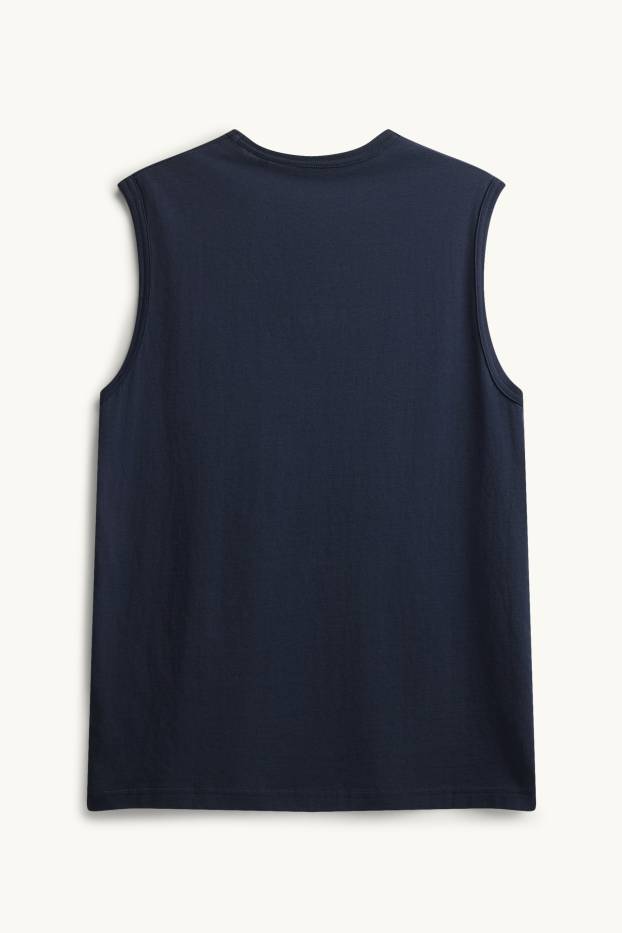 Hommes - Débardeur - bleu foncé