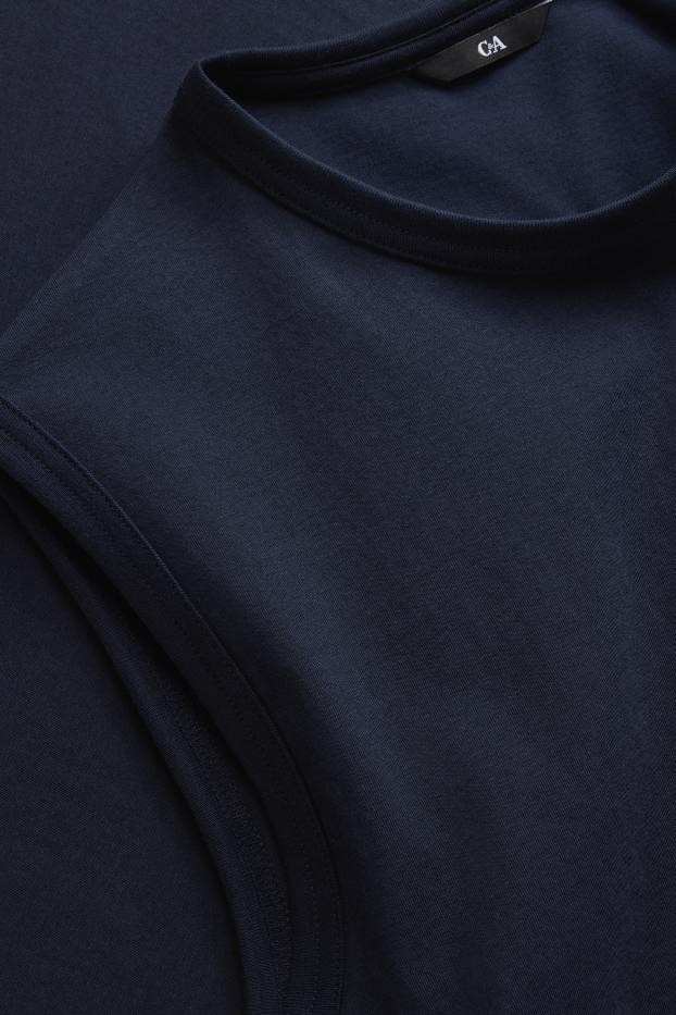 Hommes - Débardeur - bleu foncé