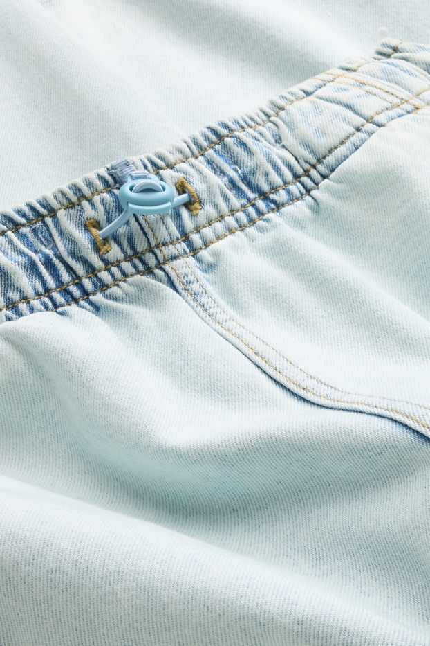 Niños - Jeans cargo - vaqueros - azul claro