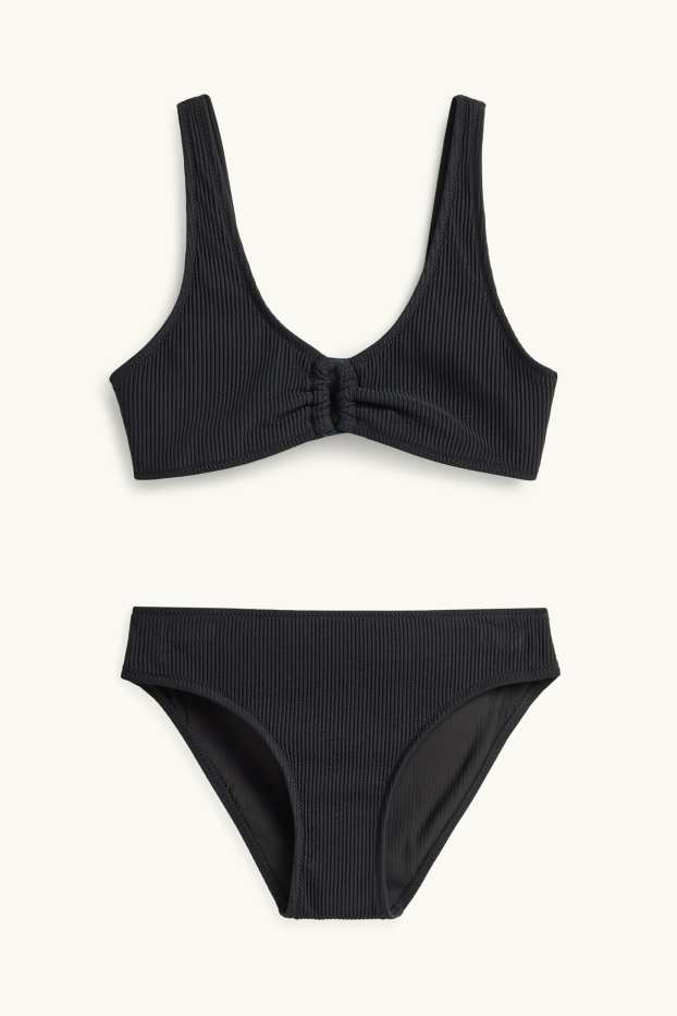 Bambine - Bikini - a coste - LYCRA® XTRA LIFE™ - nero