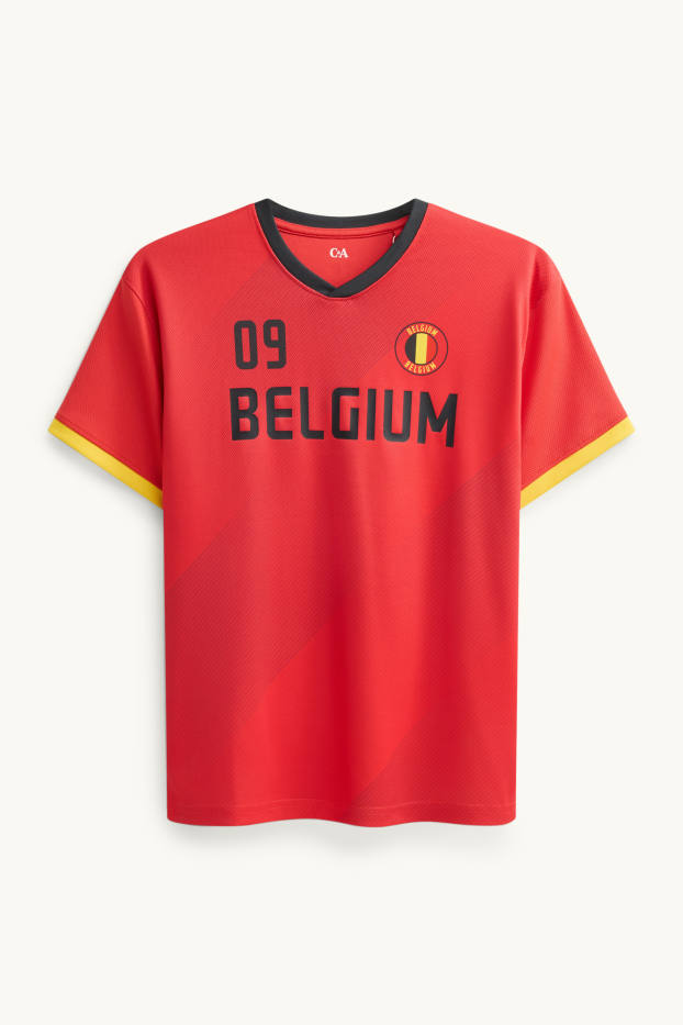 Enfants garçons - Belgique - T-shirt - rouge