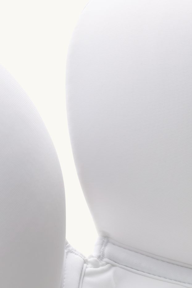 Dona - Sostenidors amb cèrcol - PLUNGE - push-up - enconxat - LYCRA® - blanc