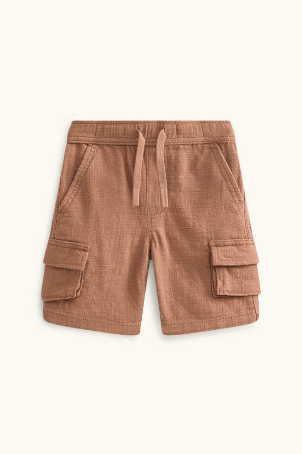 Kinder Buben - Cargo-Shorts - terracotta