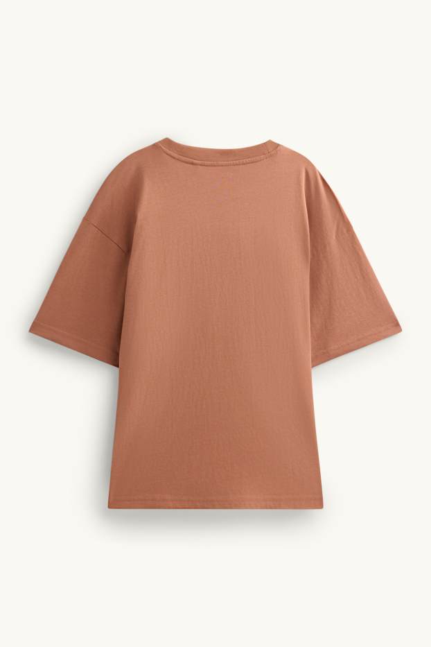 Kinderen: jongens - Basketbal - T-shirt - bruin