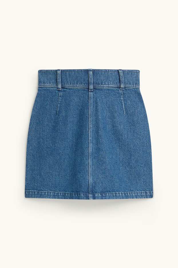 Dames - Spijkerrok - blauw