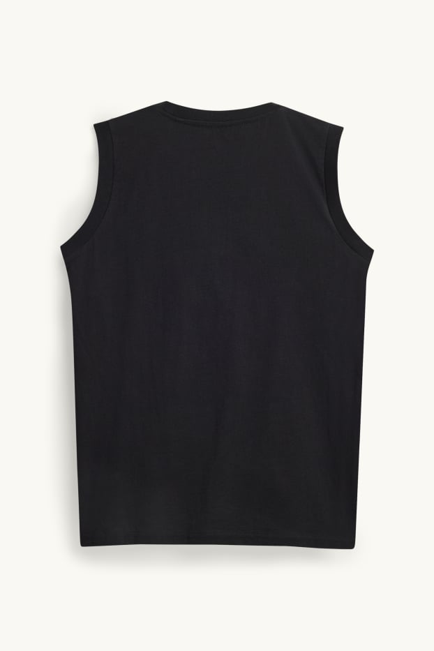 Děti - chlapci - Lebka - top - černá