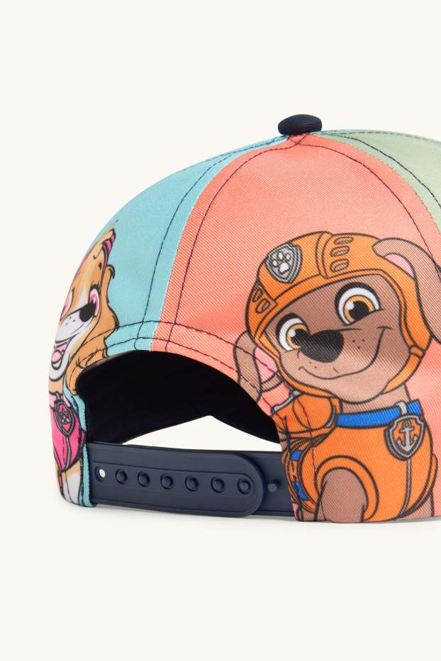 Kinder Jungen - PAW Patrol - Chase, Rubble, Marshall, Skye - Baseballcap - blau