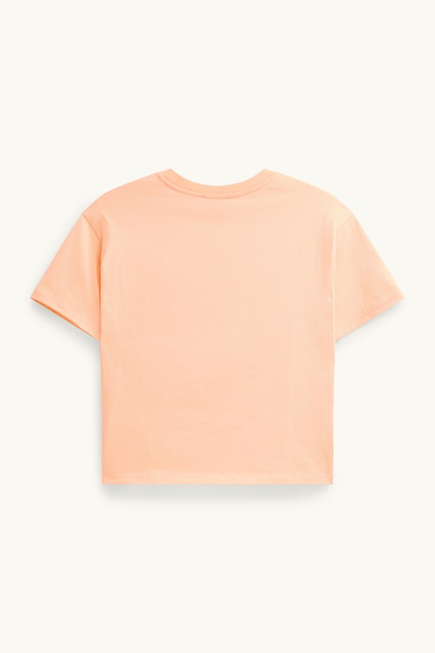 Bambine - T-shirt con strass - Bahamas - arancione