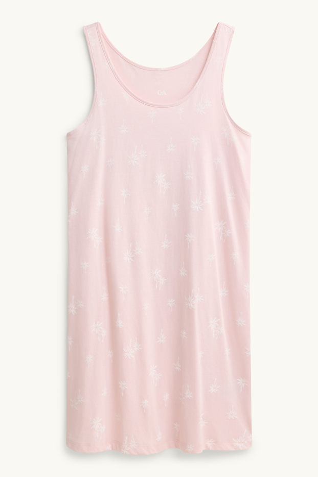 Donna - Camicia da notte - fantasia - rosa