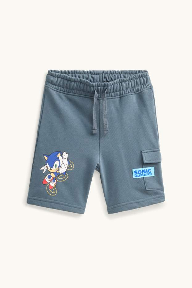 Children Boys - Sonic - Bermuda shorts - blue