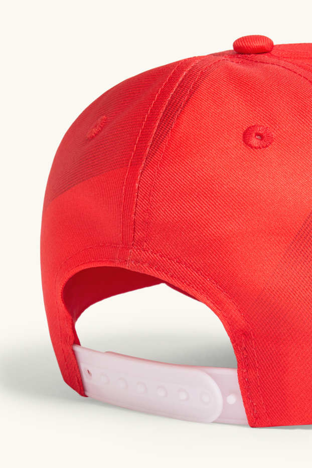 Kinder Jungen - Schweiz - Baseballcap - rot