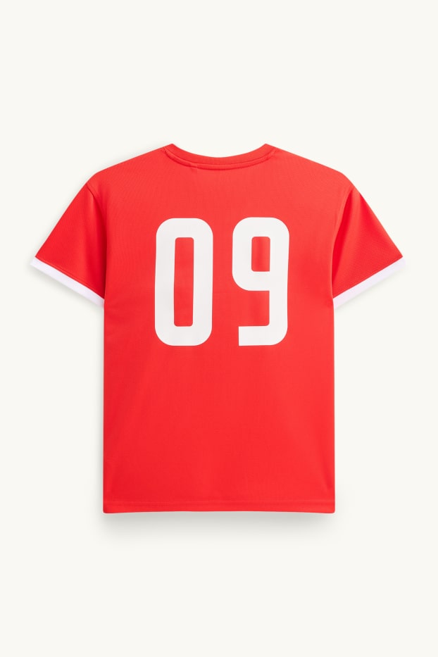 Kinderen: jongens - Turkije - T-shirt - rood