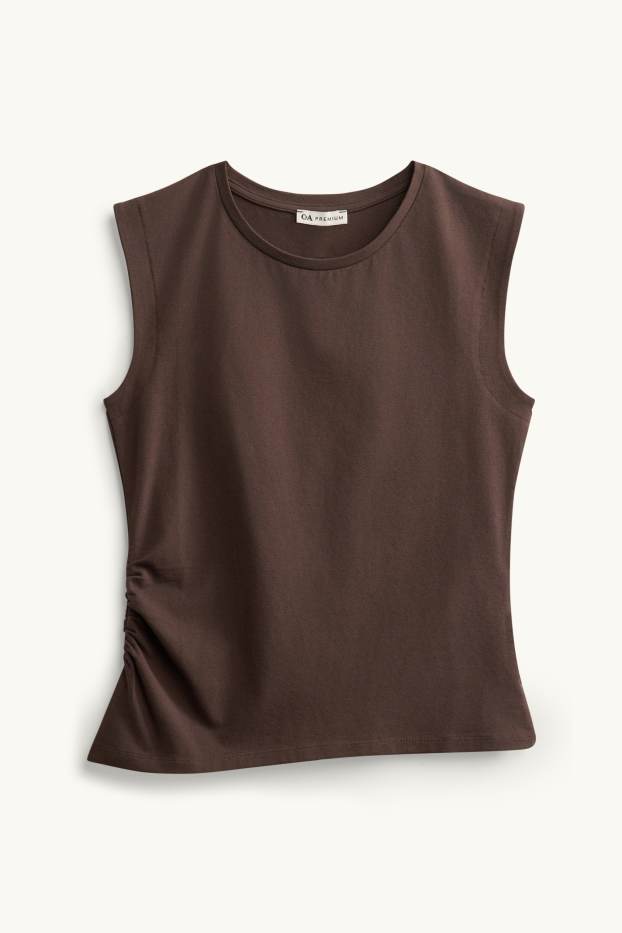 Kinder Mädchen - Top - braun