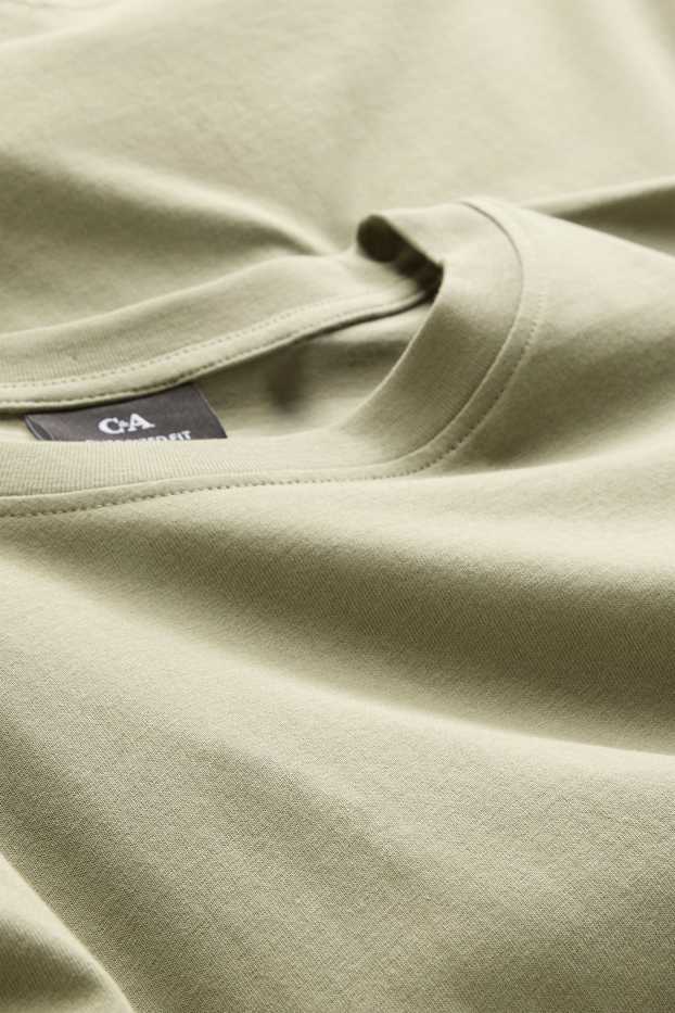 Hommes - T-shirt - Oversize - vert clair