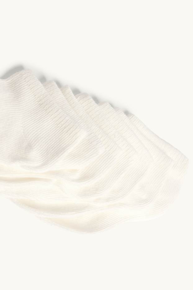 Nadó nena - Paquet de 7 - mitjons turmellers - blanc