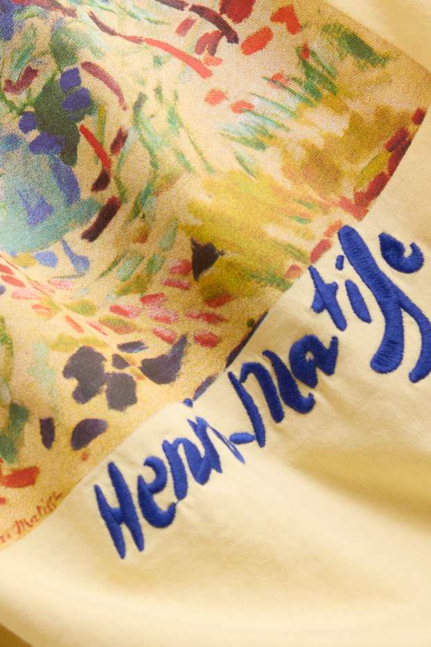 Donna - T-shirt - regular fit - Henri Matisse - giallo chiaro