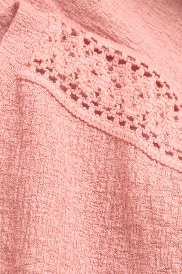 Damen - T-Shirt - Regular Fit - rosa