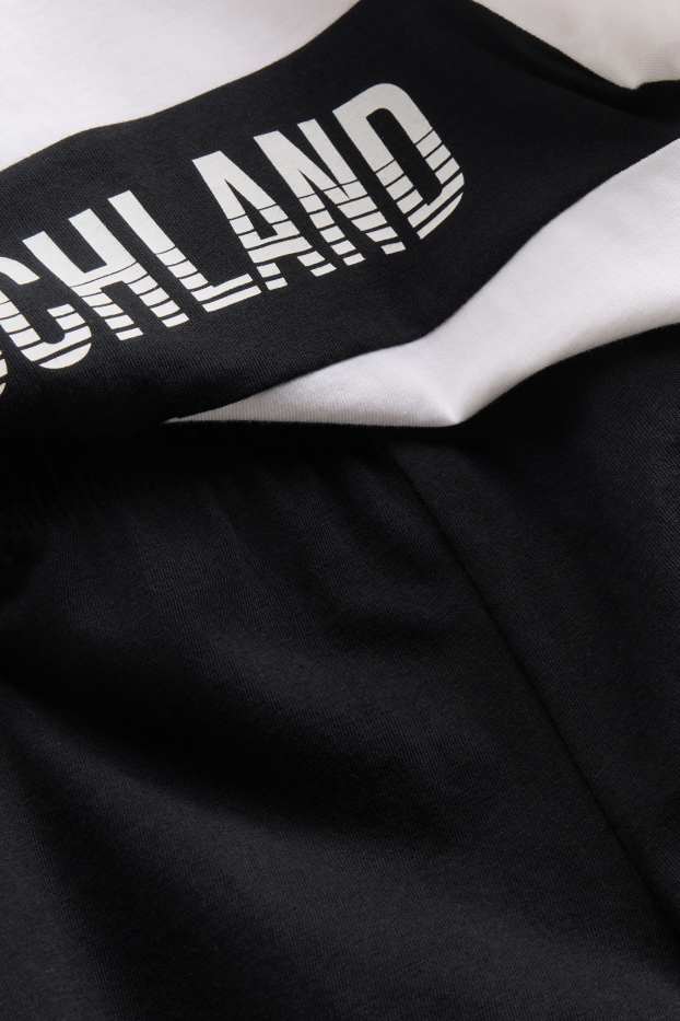 Copii - Băieți - Germania - pijama scurtă - 2 piese - negru / alb