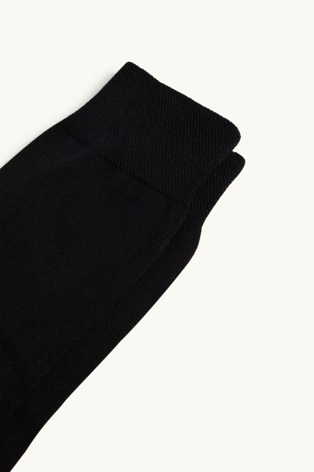 Hommes - Lot de 3 paires - chaussettes - noir