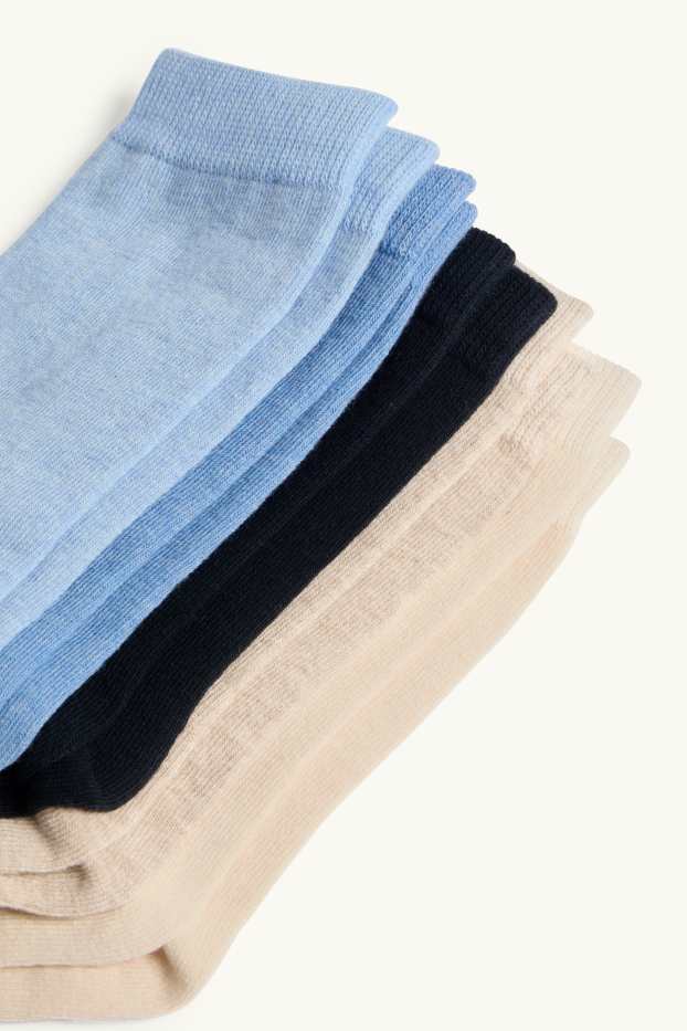 Damen - Multipack 5er - Socken - blau