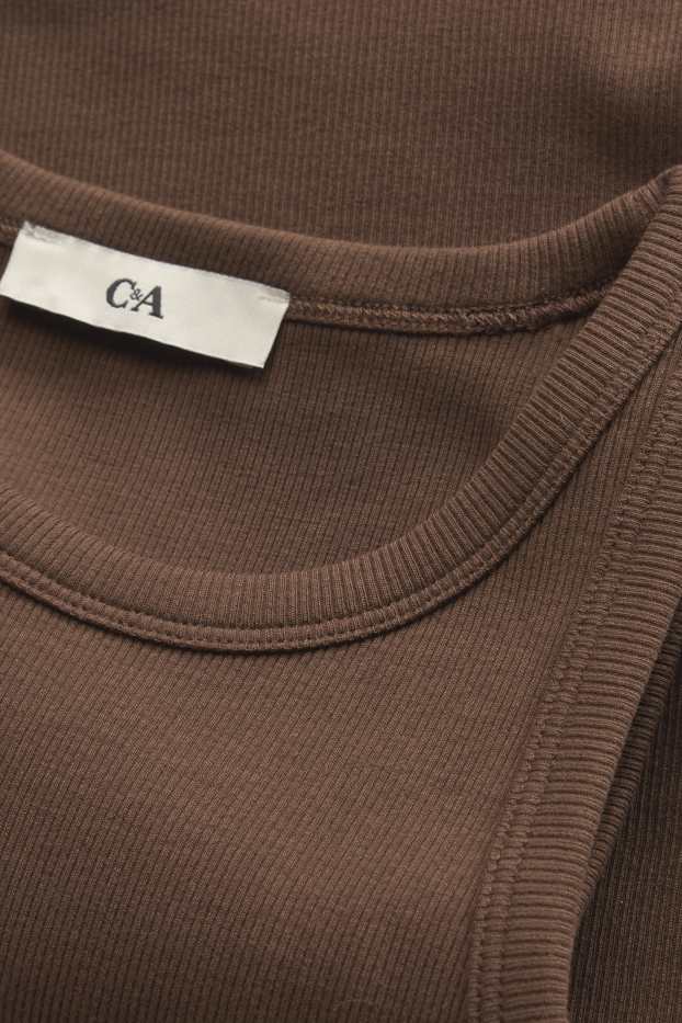 Copii - Fete - Top - reiat fin - maro