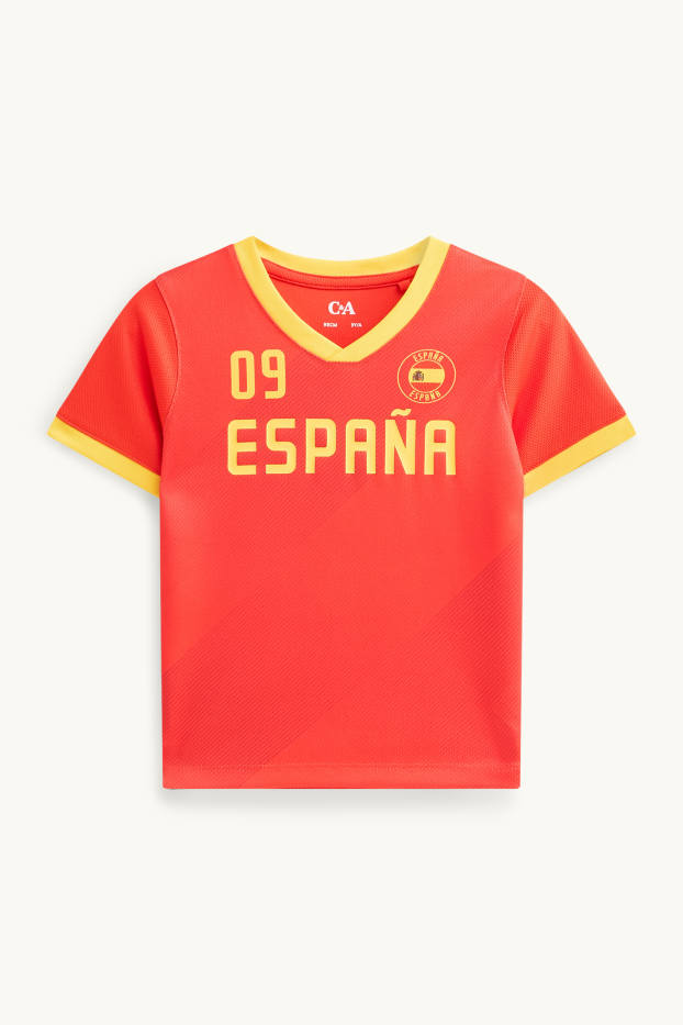 Enfants garçons - Espagne - T-shirt - rouge