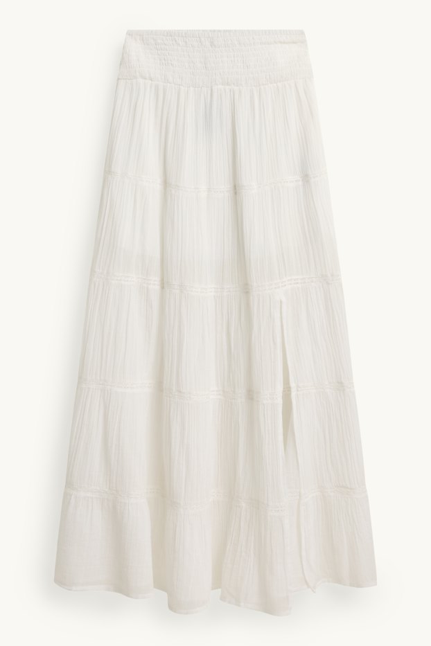 Damen - Rock - weiß