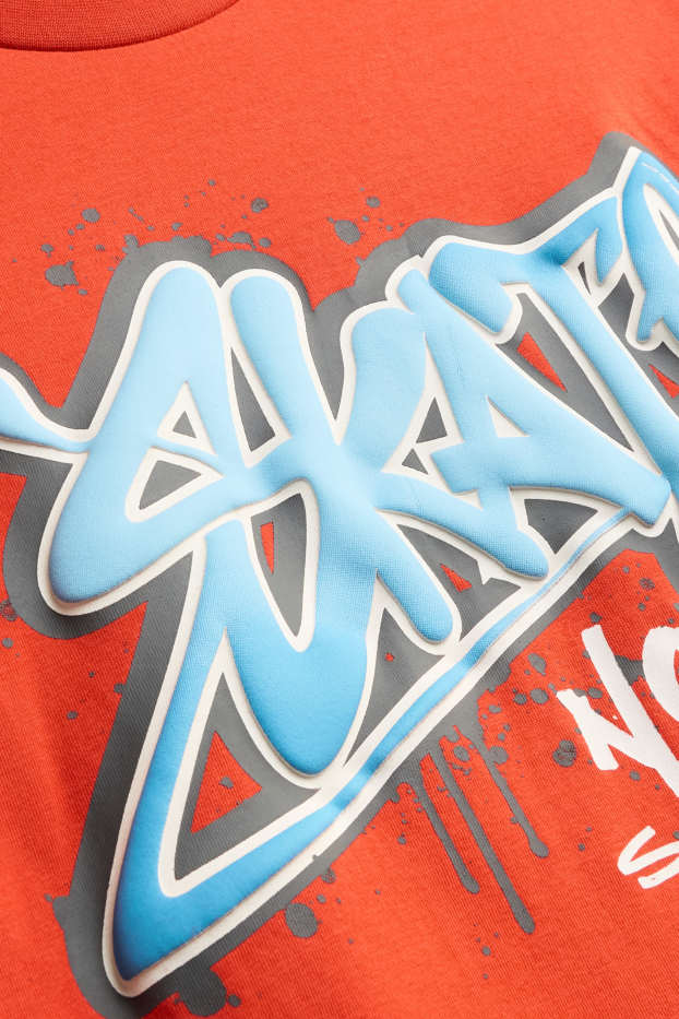 Children Boys - Short sleeve T-shirt - orange