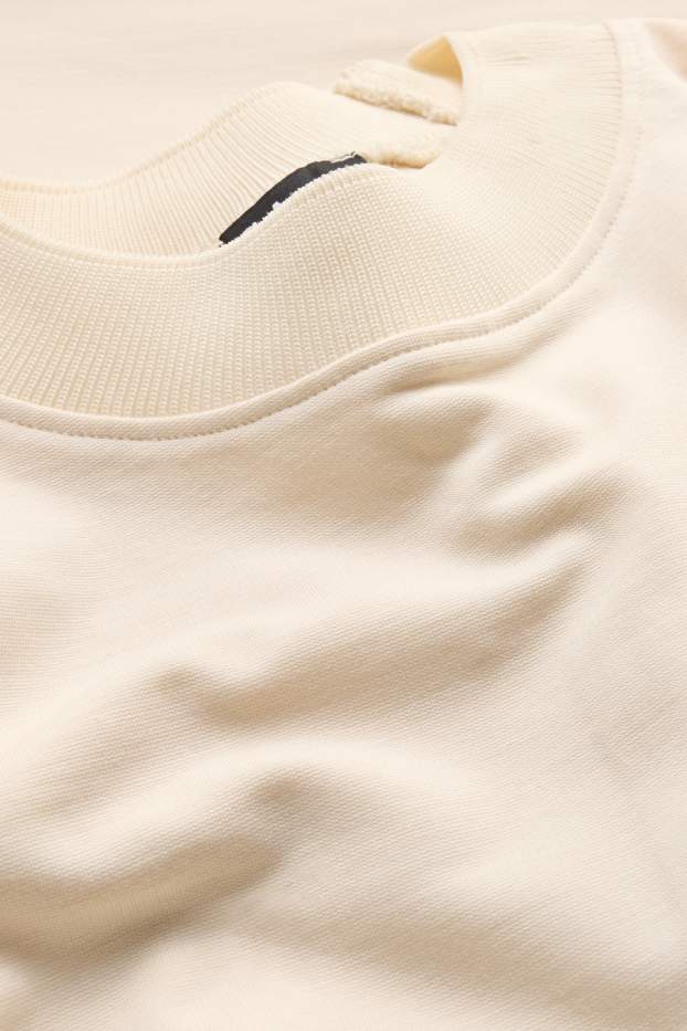 Femmes - T-shirt - regular fit - crème